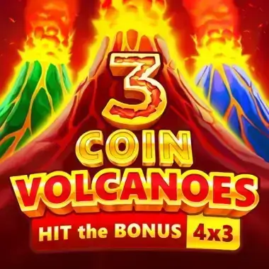 Play 3 Coin Volcanoes Bluefox casino